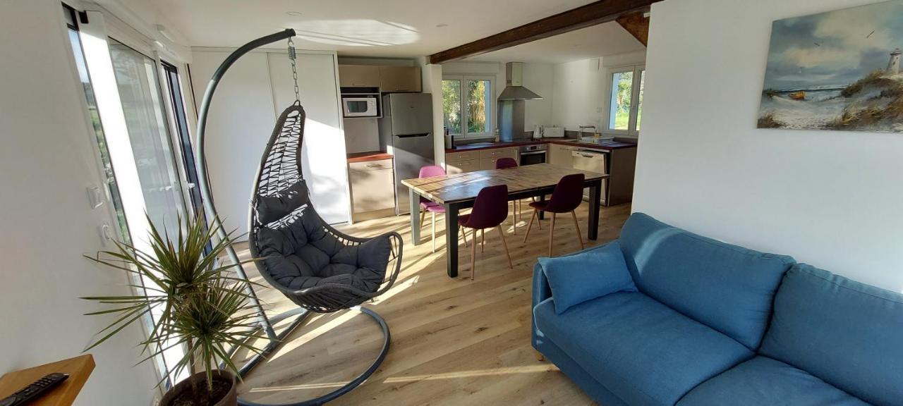 Maison De Vacances 4 Pers Avec Jardin Privatif A 1Km Plage Lines Et 300M De La Mer De Gavres - Ar Pil Jadur 普卢伊内克 外观 照片