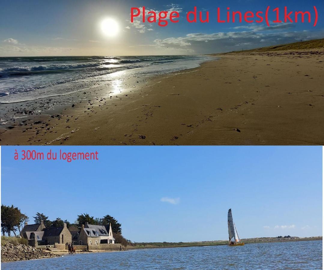 Maison De Vacances 4 Pers Avec Jardin Privatif A 1Km Plage Lines Et 300M De La Mer De Gavres - Ar Pil Jadur 普卢伊内克 外观 照片