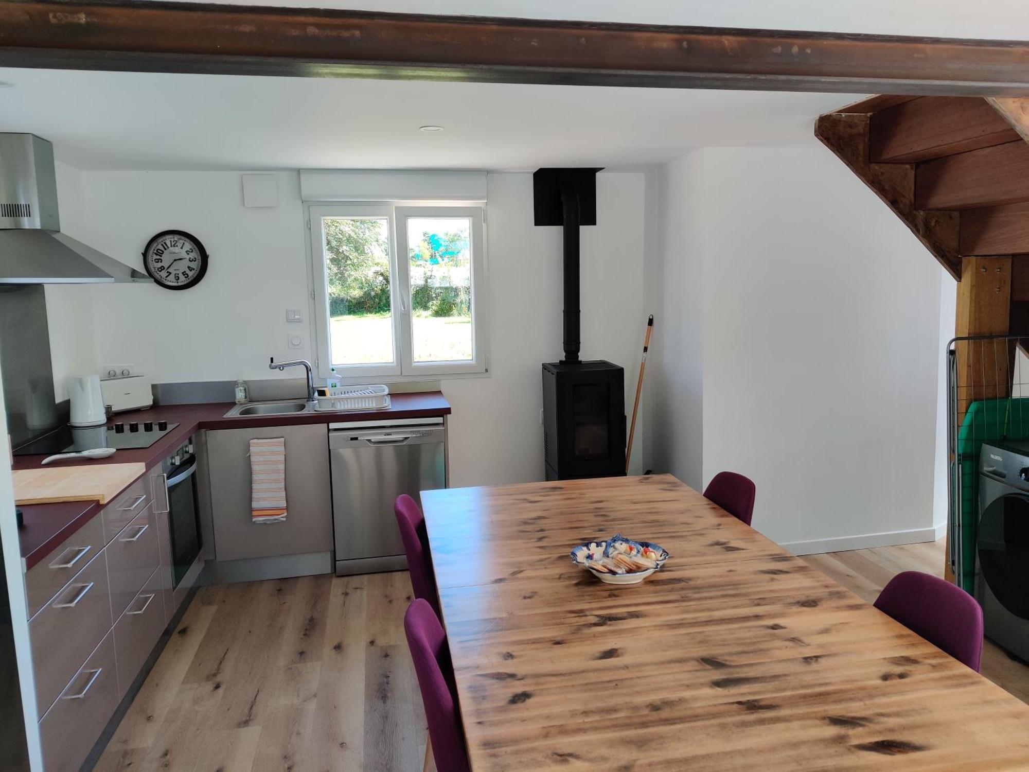 Maison De Vacances 4 Pers Avec Jardin Privatif A 1Km Plage Lines Et 300M De La Mer De Gavres - Ar Pil Jadur 普卢伊内克 外观 照片